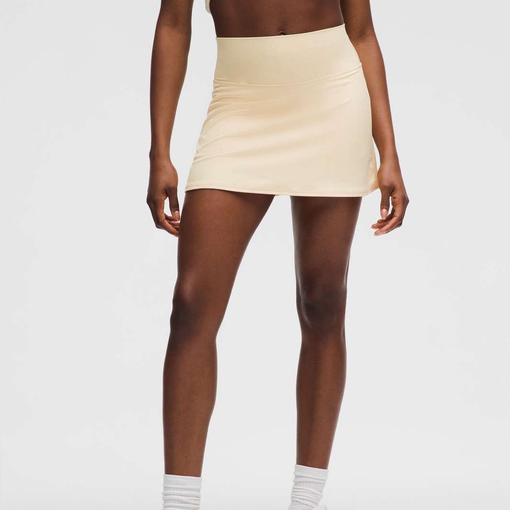NWT lululemon Align HR Skirt (Buttercream) Size 2